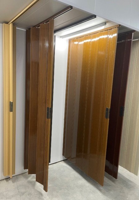 86cm width PVC folding door